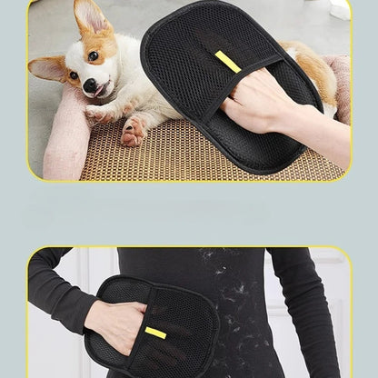 Pet Hair Remover Glove – Tierhaar-Entferner Handschuh für Hunde & Katzen