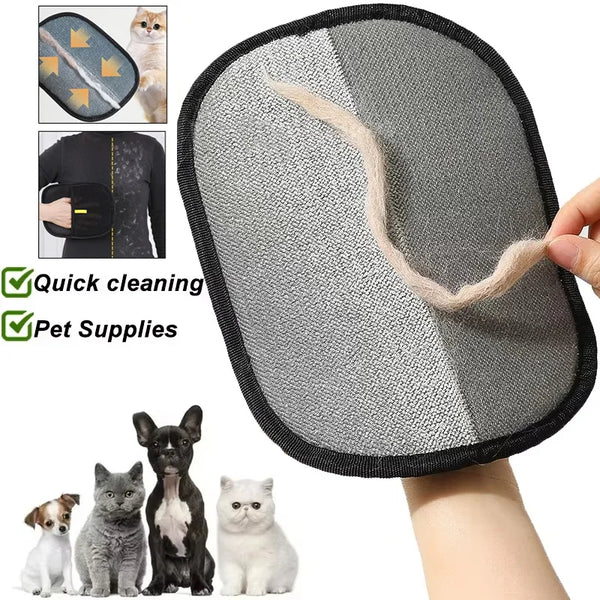 Pet Hair Remover Glove – Tierhaar-Entferner Handschuh für Hunde & Katzen