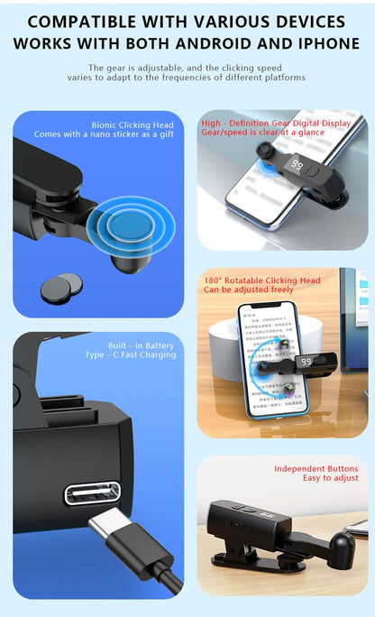 👉 Smart Auto Clicker for Smartphones – Screen Tapper for Gaming, Live Streaming & Apps