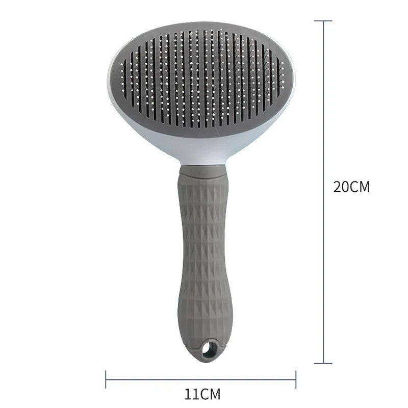 Self-Cleaning Pet Grooming Brush – For Dogs & Cats