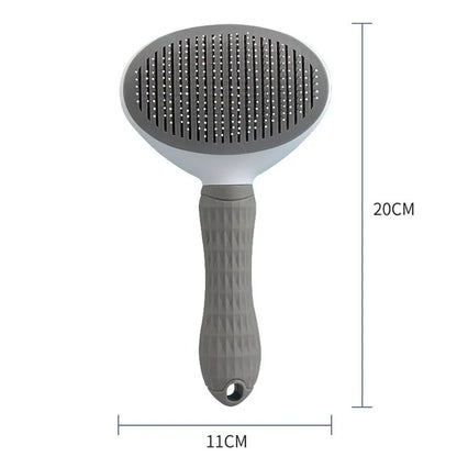 Self-Cleaning Pet Grooming Brush – For Dogs & Cats