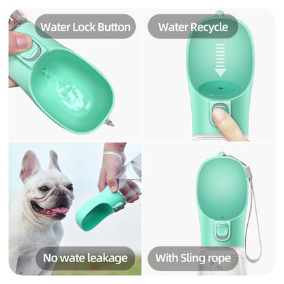 Portable Dog Water Bottle – Leakproof Travel Water Dispenser