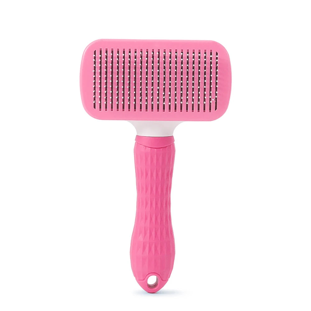 Self-Cleaning Pet Grooming Brush – For Dogs & Cats