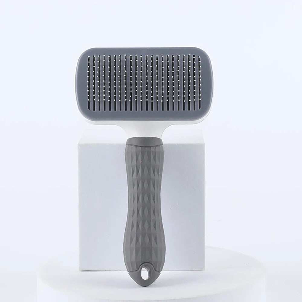 Self-Cleaning Pet Grooming Brush – For Dogs & Cats