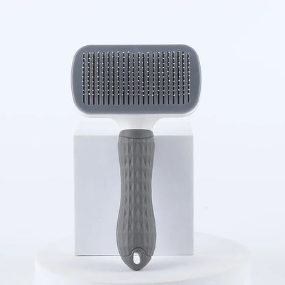 Self-Cleaning Pet Grooming Brush – For Dogs & Cats
