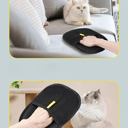 Pet Hair Remover Glove – Tierhaar-Entferner Handschuh für Hunde & Katzen