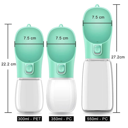 Portable Dog Water Bottle – Leakproof Travel Water Dispenser